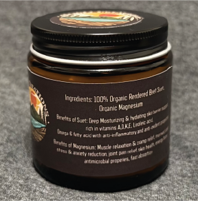 4oz Tallow Lotion + Magnesium